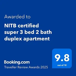 Nitb Certified Super 3 Bed 2 Bath Duplex Apartment Carnmoney